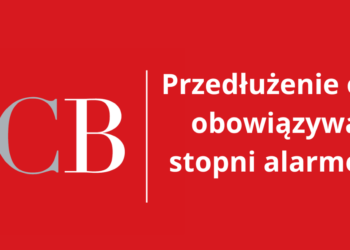 Przedłużenie okresu obowiązywania stopni alarmowych