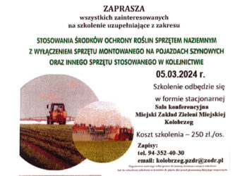 Szkolenie dot. stosowania środków ochrony roślin