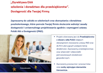 Dyrektywa EAA – szkolenia i doradztwo dla przedsiębiorstw