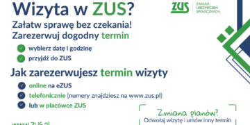 Rezerwuj wizyty w Zakładzie Ubezpieczeń Społecznych i wygodnie załatwiaj swoje sprawy