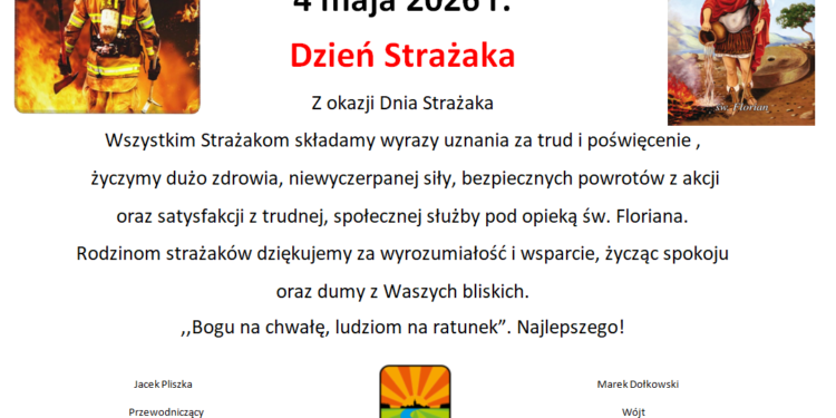 Dzień Strażaka – życzenia